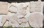 Grifos mayas em Toniná, em Ocosingo - Chiapas, no sul do México